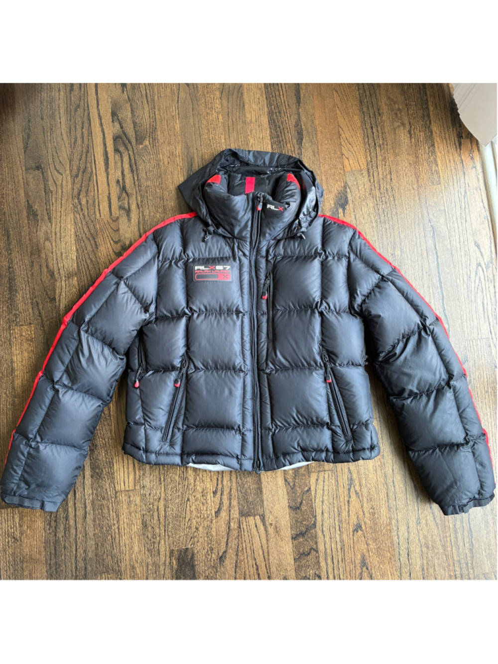 POLO RALPH LAUREN VINTAGE Women RLX 67 Puffer Down Jacket Rare Ski Gorpcore XL